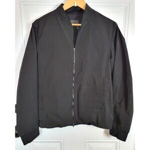 Theory Mens Black City Bomber Jacket Size S